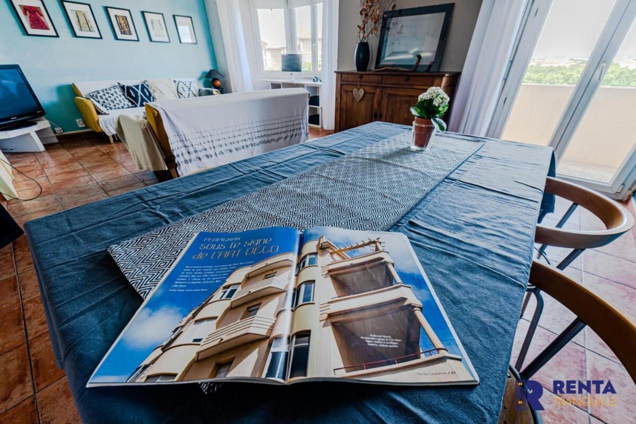 Sous le signe de l'art déco Vue magnifique Apartamento Perpiñán Exterior foto